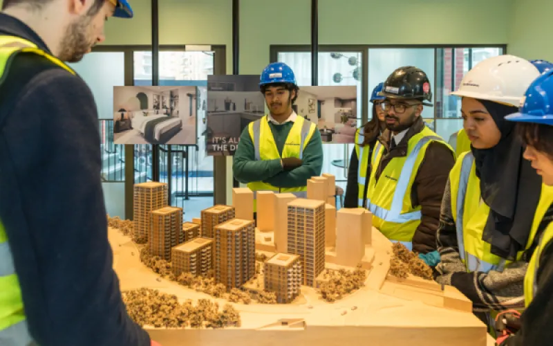 Places for London teams up with Construction Youth Trust to inspire the next generation